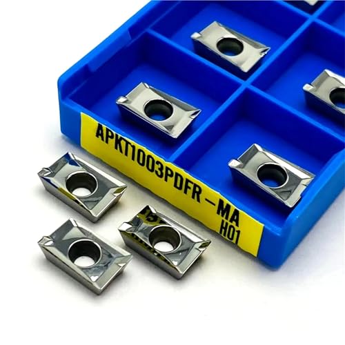APKT1003PDFR MA H01 Aluminiumeinsatz Hartmetall-Fräsereinsatz APKT1003 Wendeschneidplatten von SOFBO