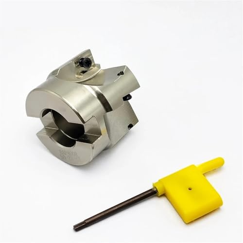BAP400R 50/63-22-4T 80-27-4T CNC-Schneiden Von Stahl Rechtwinkligen Schaftfräser Präzisions-Planfräserkopf Ausgestattet Mit 1604 Wendeschneidplatten(BAP400R 50-22-4T) von SOFBO