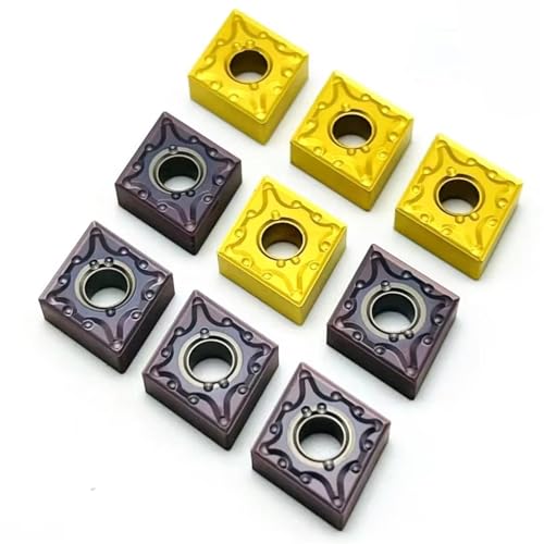 CNMG120408 CNMG120404 Hartmetalleinsatz Für Externes Drehwerkzeug CNMG 120408 CNC-Fräser Drehwerkzeug 10 STÜCKE Wendeschneidplatten(CNMG120408 MA UE6020) von SOFBO