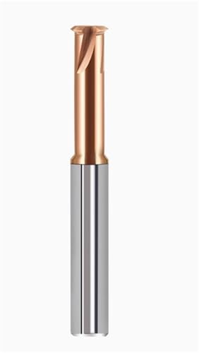 DLC M1-M16 HRC60 Dreizähniger Gewindefräser Drei Zähne Aluminiumverarbeitung Wolframstahl-Gewindefräser CNC-Fräser(For Steel,M5-0.8) von SOFBO