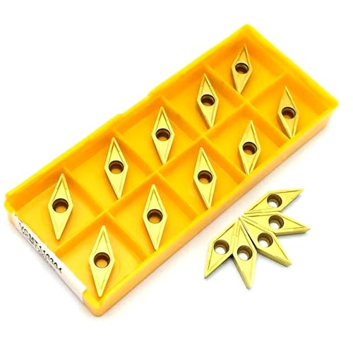 Hartmetall VCMT110304 VP15TF externe drehwerkzeug VCMT 110304 metall maschine werkzeug CNC drehen einfügen drehmaschine werkzeug Wendeschneidplatten(VCMT110304 UE6020) von SOFBO
