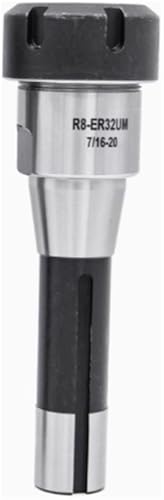 R8 Arbor Spindel Werkzeug Halter R8 ER16 ER20 ER25 ER32 ER40 Spannzangenfutter Fräsen Maschine CNC Accesorios Teile(Small thread (7-16),R8-ER20) von SOFBO