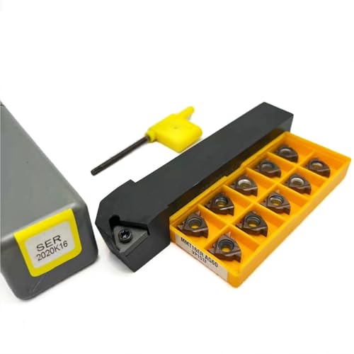 SER1212H16 SER1616H16 SER2020K16 SER2525M16 Externe Gewinde Drehen Werkzeug 16ER Drehmaschine Cutter Bar CNC Werkzeug Halter 16ER Wendeschneidplatten(SER2020K16-VP15TF) von SOFBO