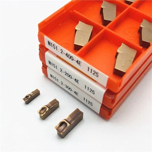 Stecheinsatz N151.2-200-4E 1125 N151.2-300-4E 1125 N151.2-400-4E 1125 Stechwerkzeug 100% hochwertiges Hartmetall-Einsatzdrehen Wendeschneidplatten(1125N151.2-300-4E,10PCS) von SOFBO