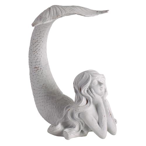 SOFFEE DESIGN Schüchterne Meerjungfrau-Figur, Kunstharz, Ornament, Küstenschlafzimmer, Regal-Dekoration für Meerjungfrau-Liebhaber, einzigartiges Einweihungsgeschenk SOFFEE DESIGN Schüchterne Meerjungfrau-Figur, Kunstharz, Ornament, Küstenschlafzimmer, Regal-Dekoration für Meerjungfrau-Liebhaber, einzigartiges Einweihungsgeschenk von SOFFEE DESIGN