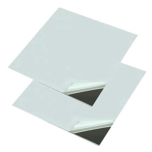 SOFIALXC 304 Edelstahlblech, Spiegeloberflächenpolitur, Metallrohmaterialien, 100 mm x 100 mm x 2 mm, 2 Stück SOFIALXC 304 Edelstahlblech, Spiegeloberflächenpolitur, Metallrohmaterialien, 100 mm x 100 mm x 2 mm, 2 Stück von SOFIALXC