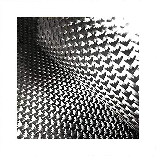 SOFIALXC 3K Karbonfasertuch Jacquardtuch, Tausende Vögel Muster zur Modifikation von Fahrzeuginnenraum, Surfbrett (50 x 100 mm) von SOFIALXC