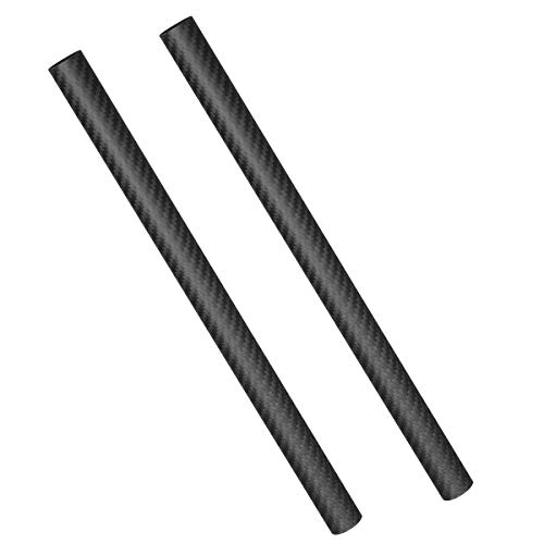 SOFIALXC 3K-Kohlefaser-Rohr CFK, hohe Verbundhärte (Köper, matt), 6 mm x 3 mm x 500 mm, 4 Stück von SOFIALXC