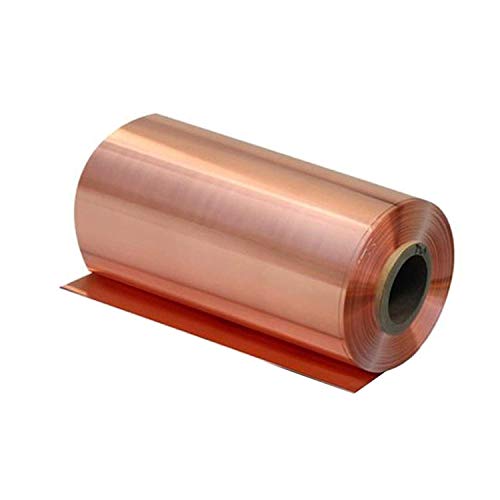 SOFIALXC Reines Kupfer Blechplatte Rohstoffe Dicke (0,2 mm)-Width: 30mm Length: 5000mm von SOFIALXC