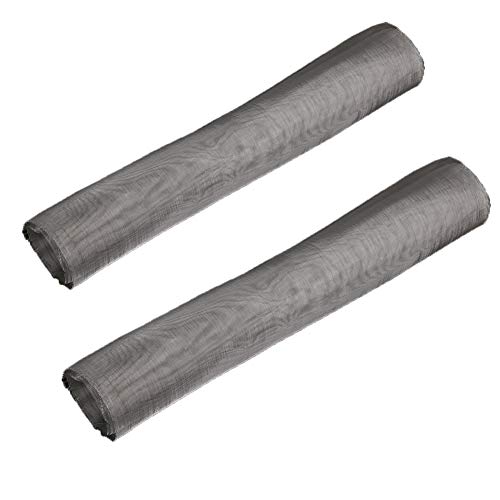 SOFIALXC Wire Mesh Woven Meshes Edelstahl Fliegengitter, 50 Mesh Länge 100 Cm-50cm wide2pcs SOFIALXC Wire Mesh Woven Meshes Edelstahl Fliegengitter, 50 Mesh Länge 100 Cm-50cm wide2pcs von SOFIALXC