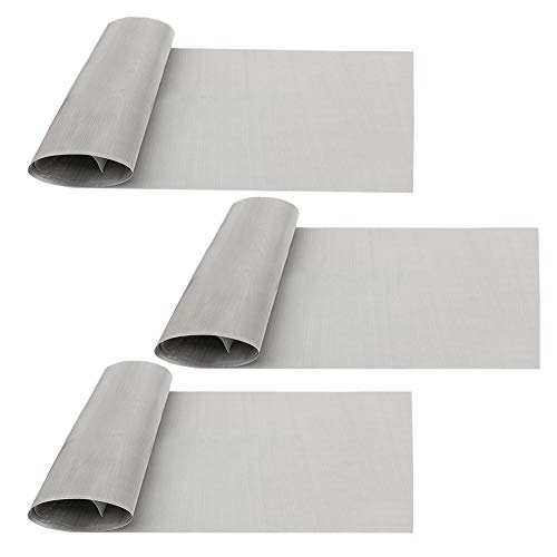 SOFIALXC Wire Mesh Woven Meshes Edelstahl Fliegengitter Nagetier 40 Mesh, Länge 100 Cm-30cm wide3pcs SOFIALXC Wire Mesh Woven Meshes Edelstahl Fliegengitter Nagetier 40 Mesh, Länge 100 Cm-30cm wide3pcs von SOFIALXC