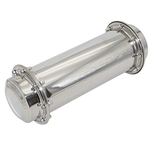 SOFIALXC wasserdichte Zeitkapsel Edelstahl,korrosionsbeständig,langlebig,verschließbar, Behälter für die Zukunft 34cm (13.4Inch) von SOFIALXC