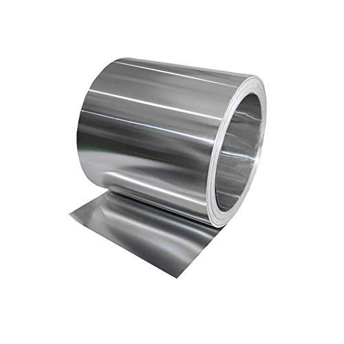 SOFIALXC1060 Aluminiumband Aluminiumfolie Feinblech-Platte DIY Metallmaterial Washer Wandtafel 150Mmx1000mm,0.3mm Thick 