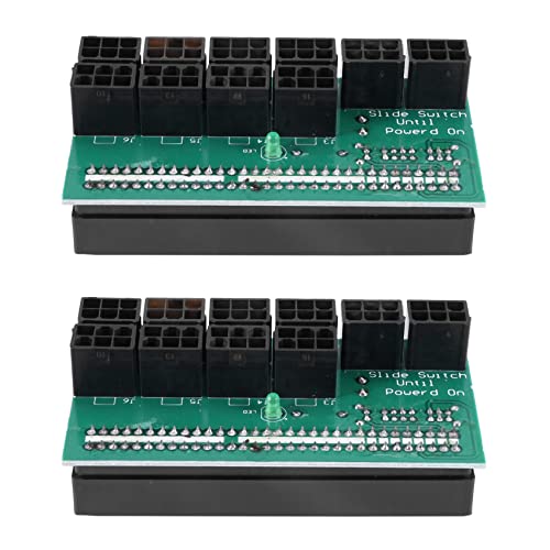 SOFORFREEM 2 x Anschlussplatte 1600 W für Eth ZEC Netzteil für Bergbau-Server GPU PSU von SOFORFREEM