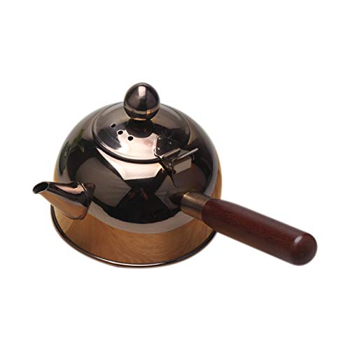 SOFORFREEM 500 ml Induktion Wasserkocher mit einem Samll Kaffee Milch 304 Edelstahl Wasserkessel Outdoor Drinkware Gas Bronze von SOFORFREEM