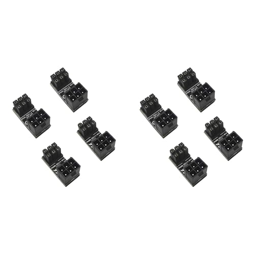 SOFORFREEM GPU-Set VGA PCIe 6 Pin U Turn 180 Grad Winkelstecker Stromadapterplatte für Desktop Bildkarte SOFORFREEM GPU-Set VGA PCIe 6 Pin U Turn 180 Grad Winkelstecker Stromadapterplatte für Desktop Bildkarte von SOFORFREEM