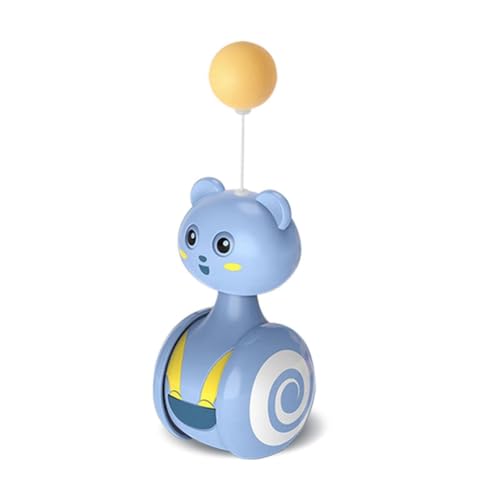 SOFORFREEM Schaukel für blaue Katzen, Kätzchen, interaktives Gleichgewichtsauto, Spielzeug zum Jagen von Katzen, Haustierprodukt, Ballon von SOFORFREEM