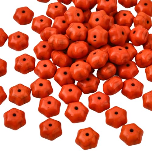 SOFPLATE 1 Box 100 Stück Kürbisperlen Herbst Themenperlen Synthetisch Türkis Thanksgiving Halloween Orangerote Pflanze Kleine Glatte Lose Abstandshalter Befunde Für Die Schmuckherstellung Armbänder Ha SOFPLATE 1 Box 100 Stück Kürbisperlen Herbst Themenperlen Synthetisch Türkis Thanksgiving Halloween Orangerote Pflanze Kleine Glatte Lose Abstandshalter Befunde Für Die Schmuckherstellung Armbänder Ha von SOFPLATE