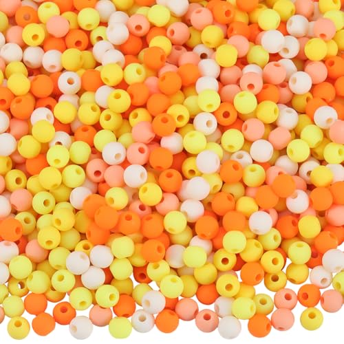 SOFPLATE 1 Box 1000 Stück Runde Mattierte Perlen Matte Acrylperlen 6mm Undurchsichtig Orangefarben Kleine Kugel Glatt Frostig Kaugummi Gumball Lose Abstandsperlen Für Die Schmuckherstellung Armbänder SOFPLATE 1 Box 1000 Stück Runde Mattierte Perlen Matte Acrylperlen 6mm Undurchsichtig Orangefarben Kleine Kugel Glatt Frostig Kaugummi Gumball Lose Abstandsperlen Für Die Schmuckherstellung Armbänder von SOFPLATE
