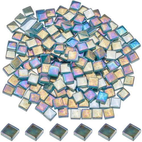 SOFPLATE 1 Box 200 Stück Schillernde Glasmosaikfliesen Quadratische Mosaikfliesen Große Mengen Kristall Cabochons Mosaikfliesenstücke Zubehör Zum Basteln Trittsteine DIY Mosaikherstellung Bilderrahmen SOFPLATE 1 Box 200 Stück Schillernde Glasmosaikfliesen Quadratische Mosaikfliesen Große Mengen Kristall Cabochons Mosaikfliesenstücke Zubehör Zum Basteln Trittsteine DIY Mosaikherstellung Bilderrahmen von SOFPLATE