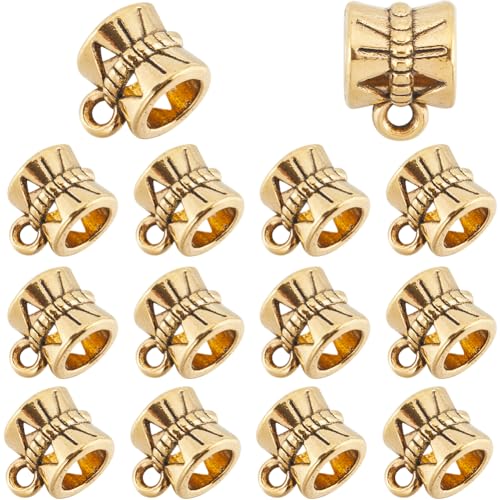 SOFPLATE 1 Box 240 Stück Bügelperlen Mit Kleinem Loch Goldene Bügelperlen Großpackung Legierung Zylindrische Form Tibetischer Stil Baumelnde Strukturierte Abstandsperlen Zur Schmuckherstellung Anhänge SOFPLATE 1 Box 240 Stück Bügelperlen Mit Kleinem Loch Goldene Bügelperlen Großpackung Legierung Zylindrische Form Tibetischer Stil Baumelnde Strukturierte Abstandsperlen Zur Schmuckherstellung Anhänge von SOFPLATE