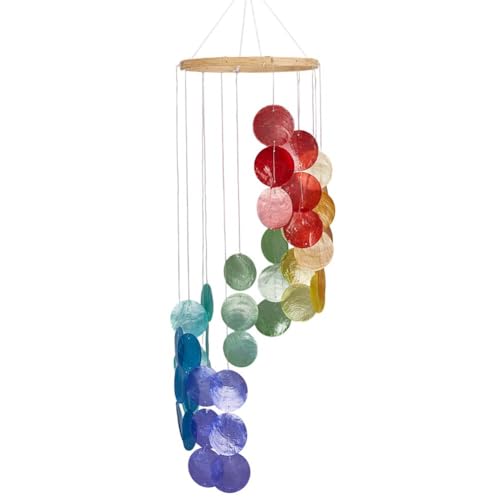 SOFPLATE 1 Box Mit 28.35" bunten Windspielen In Muschelform Große Natürliche Muscheln Spiral Sonnenfänger Zum Aufhängen Im Küstenstil Dekoration Für Draußen Strand Meer Party Geschenkideen SOFPLATE 1 Box Mit 28.35" bunten Windspielen In Muschelform Große Natürliche Muscheln Spiral Sonnenfänger Zum Aufhängen Im Küstenstil Dekoration Für Draußen Strand Meer Party Geschenkideen von SOFPLATE