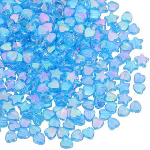 SOFPLATE 1 Schachtel Mit 800 blauen Sternperlen Acryl Stern Und Herzperlen Transparent Klar Klein Mini Fünfzackiger Pentagramm Stern Mehrfarbig ab Farben Perlen In Großpackung Zur Schmuckherstellung SOFPLATE 1 Schachtel Mit 800 blauen Sternperlen Acryl Stern Und Herzperlen Transparent Klar Klein Mini Fünfzackiger Pentagramm Stern Mehrfarbig ab Farben Perlen In Großpackung Zur Schmuckherstellung von SOFPLATE