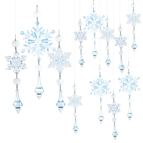 SOFPLATE 15 Stück 3 Stile Blaue Schneeflocken Ornamente Kristall Schneeflocken Hängende Ornamente Weihnachtsbaum Acryl Kristall Schneeflocken Dekoration Für Winterwunderland Dekor Feiertagsparty Hochz SOFPLATE 15 Stück 3 Stile Blaue Schneeflocken Ornamente Kristall Schneeflocken Hängende Ornamente Weihnachtsbaum Acryl Kristall Schneeflocken Dekoration Für Winterwunderland Dekor Feiertagsparty Hochz von SOFPLATE