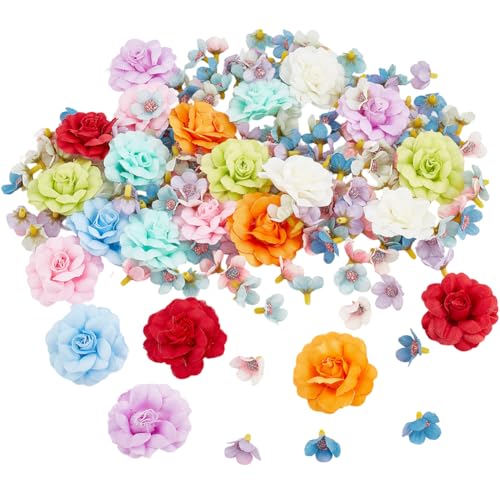 SOFPLATE 174 Stück 13 Stile Mini KunstBlumenn Künstliche Rosenköpfe Großpackung Rot Rosa Mehrfarbig StoffBlumen Gänseblümchen Blumennkopf Zum Basteln Girlande Kranz Hochzeitssträuße Tafelaufsätze Part SOFPLATE 174 Stück 13 Stile Mini KunstBlumenn Künstliche Rosenköpfe Großpackung Rot Rosa Mehrfarbig StoffBlumen Gänseblümchen Blumennkopf Zum Basteln Girlande Kranz Hochzeitssträuße Tafelaufsätze Part von SOFPLATE