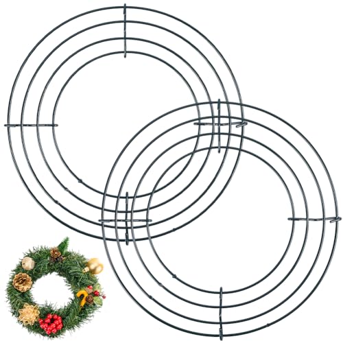 SOFPLATE 2 Stück 20,3 cm runde Drahtkranzrahmen grüner Drahtkranz Form Basis Festival Blumendratring Arrangements Bastelzubehör für DIY Weihnachten Herbst Thanksgiving Heimdekoration Supplies SOFPLATE 2 Stück 20,3 cm runde Drahtkranzrahmen grüner Drahtkranz Form Basis Festival Blumendratring Arrangements Bastelzubehör für DIY Weihnachten Herbst Thanksgiving Heimdekoration Supplies von SOFPLATE