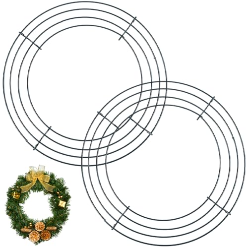 SOFPLATE 2 Stück 25,4 cm Drahtkranz Rahmen grün rund Kranz Ringe Metalldraht Form Basis Festival Blumenarrangements Bastelzubehör für DIY Weihnachten Herbst Thanksgiving Home Decoration Supplies SOFPLATE 2 Stück 25,4 cm Drahtkranz Rahmen grün rund Kranz Ringe Metalldraht Form Basis Festival Blumenarrangements Bastelzubehör für DIY Weihnachten Herbst Thanksgiving Home Decoration Supplies von SOFPLATE