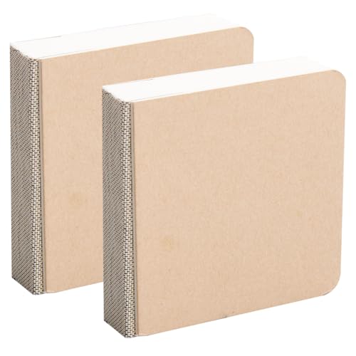 SOFPLATE 2 Stück 3.2" x 3.2" Kleines Skizzenbuch Mini Zeichen Und Skizzenblöcke Papier Quadratisch Tragbares Reisetagebuch Kleiner Kunstblock Skizzenbücher Zum Malen Reisende Zeichnen Malen Mitnehmen von SOFPLATE