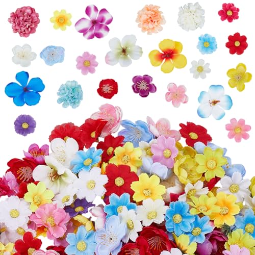 SOFPLATE 200 Stück 4 Stile Künstliche StoffBlumenn KunstBlumennköpfe 3D Kleine Gänseblümchen Hortensien Nelken Stoff SonnenBlumennköpfe Für Kranz Girlande Hochzeit Party Tischdekoration Heimdekoration SOFPLATE 200 Stück 4 Stile Künstliche StoffBlumenn KunstBlumennköpfe 3D Kleine Gänseblümchen Hortensien Nelken Stoff SonnenBlumennköpfe Für Kranz Girlande Hochzeit Party Tischdekoration Heimdekoration von SOFPLATE