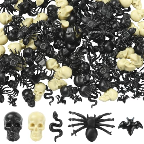 SOFPLATE 200 Stück 5 Stile Halloween Miniaturen Mini Halloween Figuren Feiertag Herbstfest Totenkopf Köpfe Fledermäuse Schlangen Insekten Heim Tischplatte Kunstharz Cabochons Für Heimwerker Basteln Pa SOFPLATE 200 Stück 5 Stile Halloween Miniaturen Mini Halloween Figuren Feiertag Herbstfest Totenkopf Köpfe Fledermäuse Schlangen Insekten Heim Tischplatte Kunstharz Cabochons Für Heimwerker Basteln Pa von SOFPLATE