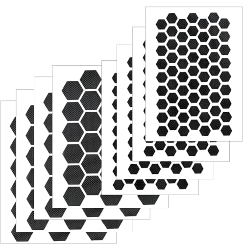 SOFPLATE 8 Packung 2 Stile Telefongriff Aufkleber Vorgeschnittenes Griffband Sechseckig Schwarz Klein Rutschfest PEVA Gummi Selbstklebend Werkzeug Aufkleberbögen Zubehör Für Telefonhüllen Maus Control SOFPLATE 8 Packung 2 Stile Telefongriff Aufkleber Vorgeschnittenes Griffband Sechseckig Schwarz Klein Rutschfest PEVA Gummi Selbstklebend Werkzeug Aufkleberbögen Zubehör Für Telefonhüllen Maus Control von SOFPLATE