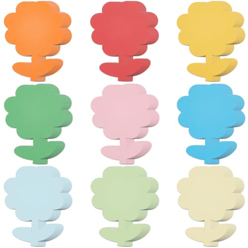 SOFPLATE 8 Set 72 Stück 5.9 Inch Papierblumen Ausschnitte Pinnwand Papierausschnitte Verschiedene Bunte Sommerblumen Kleine Pappausschnitte Für Die Schule Das Klassenzimmer Die Pinnwand DIY Basteldeko von SOFPLATE