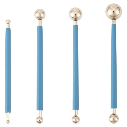 SOFPLATE Tonkugel-Werkzeug-Set, Polymer-Ton, Kunststoff, gemischte Größen, Punktierung, Handwerk, Metall, doppelseitiger Ball, Prägestift für Erwachsene, Schnitzen, Zeichnen, Formen, Modellieren SOFPLATE Tonkugel-Werkzeug-Set, Polymer-Ton, Kunststoff, gemischte Größen, Punktierung, Handwerk, Metall, doppelseitiger Ball, Prägestift für Erwachsene, Schnitzen, Zeichnen, Formen, Modellieren von SOFPLATE