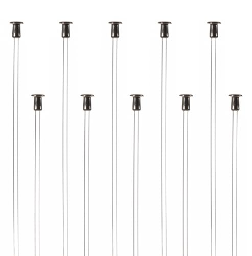 SOFT-RAIL® 10 St. Perlonseile 0,75 m, mit Tellergleiter, Ø 1,5 mm, für Galerieschienen von SOFT-RAIL