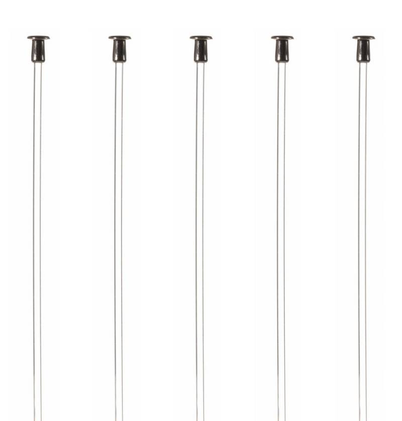 SOFT-RAIL Perlonseil mit Tellergleiter, Ø 2,0 mm in versch. Längen Seil (Set, 5-tlg), für Galerieschienen von SOFT-RAIL