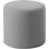 Softline - Drum Hocker / Beistelltisch hoch, Ø 45 x H 40 cm, Vision hellgrau (445) von Softline