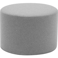 Softline - Drum Hocker / Beistelltisch klein, Ø 45 x H 30 cm, Filz Melange grau (620) von Softline