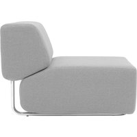 Softline - Noa Modulsofa, Einzelelement, Vision hellgrau (445) von Softline