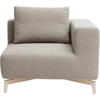 Softline - Passion Modulsofa, Eckelement, Esche / Vision beige (446) von Softline