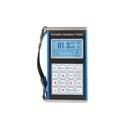 Digitales LCD-Display Härteprüfgerät for Stahlguss Tragbares Metall-Leeb-Durometer D-Typ Schlagmessgerät Werkzeugbegrenzungssatz Industrielles Härteprüfgerät von SOFTTO