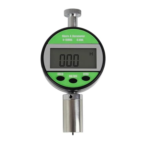 LX-A LX-C LX-D Durometro Shore Digitale Shore Härte Tester Tragbare Durometer Härtemesser for Gummi Kunststoff Leder Industrielles Härteprüfgerät(LX-A) von SOFTTO