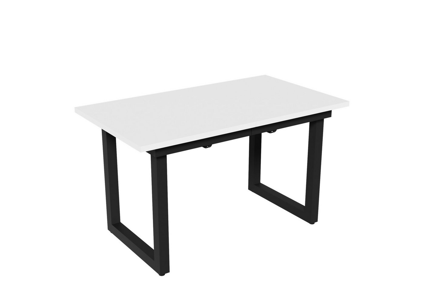 SOFTWEARY Esstisch Tischplatte erweiterbar (180/80/75 cm) von SOFTWEARY