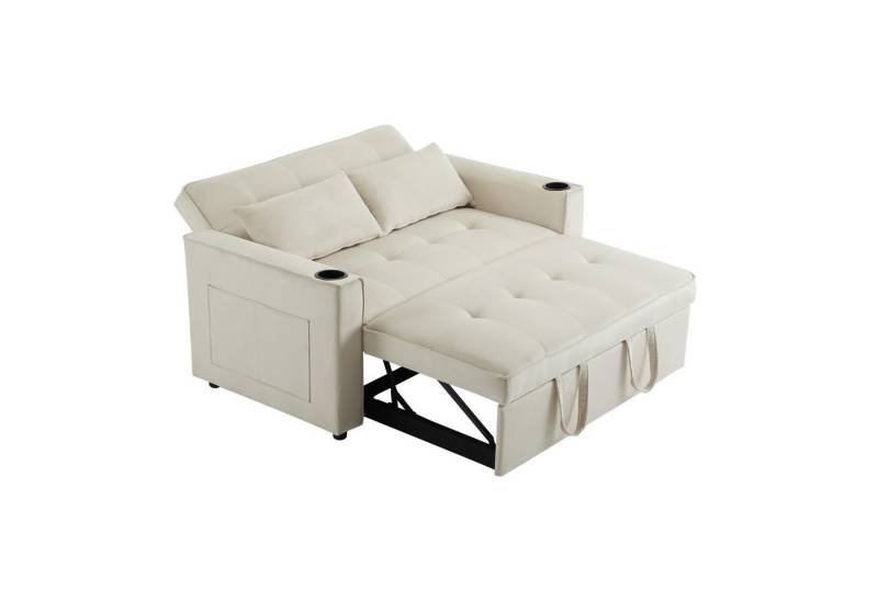 SOFTWEARY Schlafsofa 2-Sitzer mit Bettfunktion, mit Rückenkissen, Samtbezug, Liegefläche: 110x160 cm SOFTWEARY Schlafsofa 2-Sitzer mit Bettfunktion, mit Rückenkissen, Samtbezug, Liegefläche: 110x160 cm von SOFTWEARY