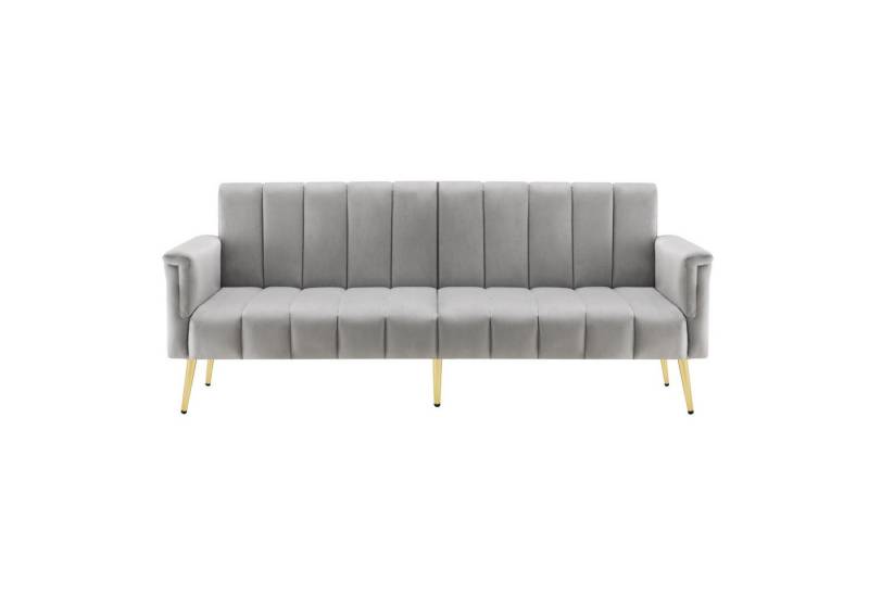 SOFTWEARY Schlafsofa 2-Sitzer mit Bettfunktion, verstellbare Armlehnen und Rückenlehne von SOFTWEARY