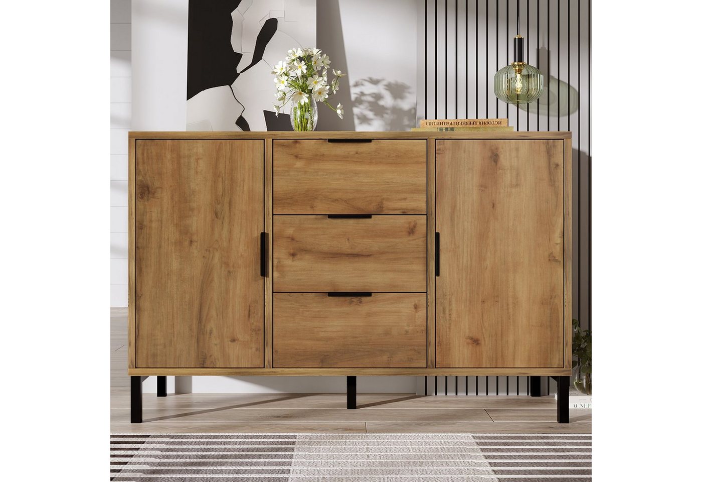 SOFTWEARY Sideboard Breite 120 cm von SOFTWEARY