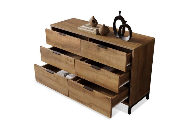 SOFTWEARY Sideboard Breite 120 cm von SOFTWEARY